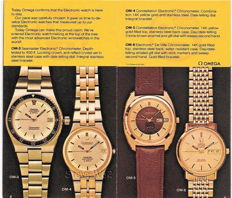 omega watches catalogue